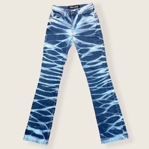 vintage guess high waisted geometric jeans